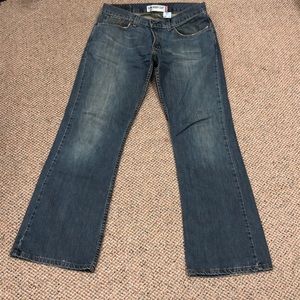 Men’s Levi’s low boot cut 527 jeans